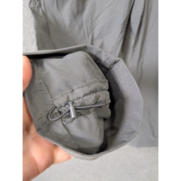 Eddie Bauer First Ascent Capri Pants Womens 2 Cinch Cargo Stretch Nylon Zip - Picture 4 of 13